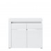 Kumode IRMA IM3, balts/balts glancēts/balts